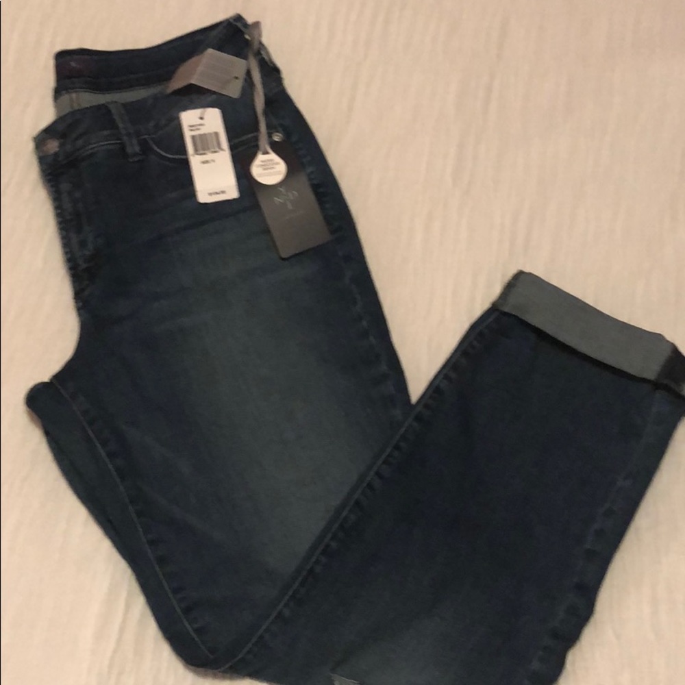 NYDJ Sylvia relax boyfriend jeans brand new